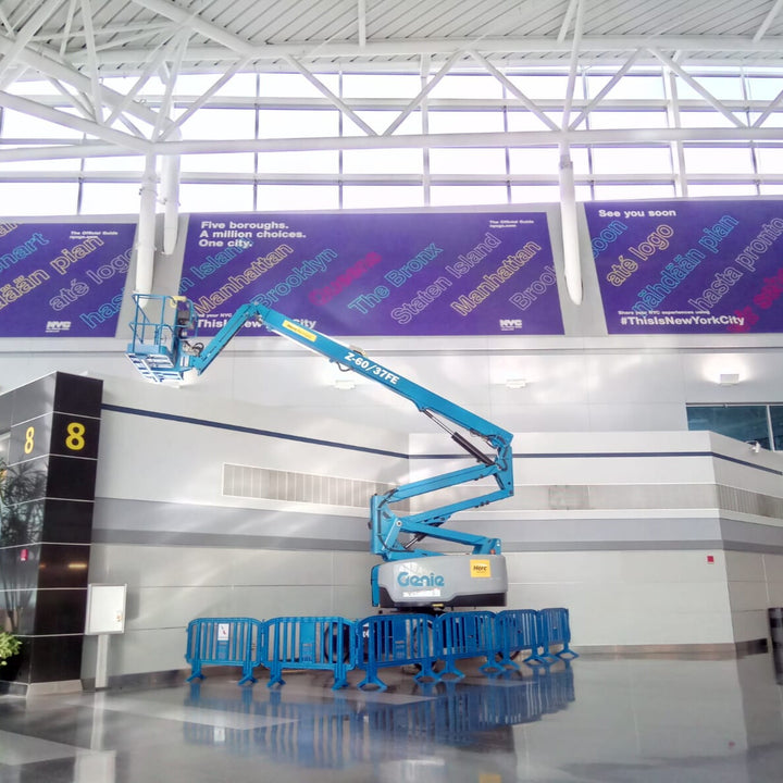 MOVIT® Plastic Interlocking Barricade