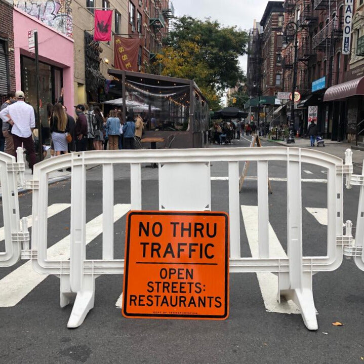 MOVIT® Plastic Interlocking Barricade