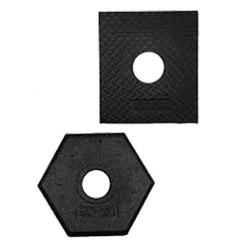 EZ Grab Delineator Bases Square and Hexagon Images