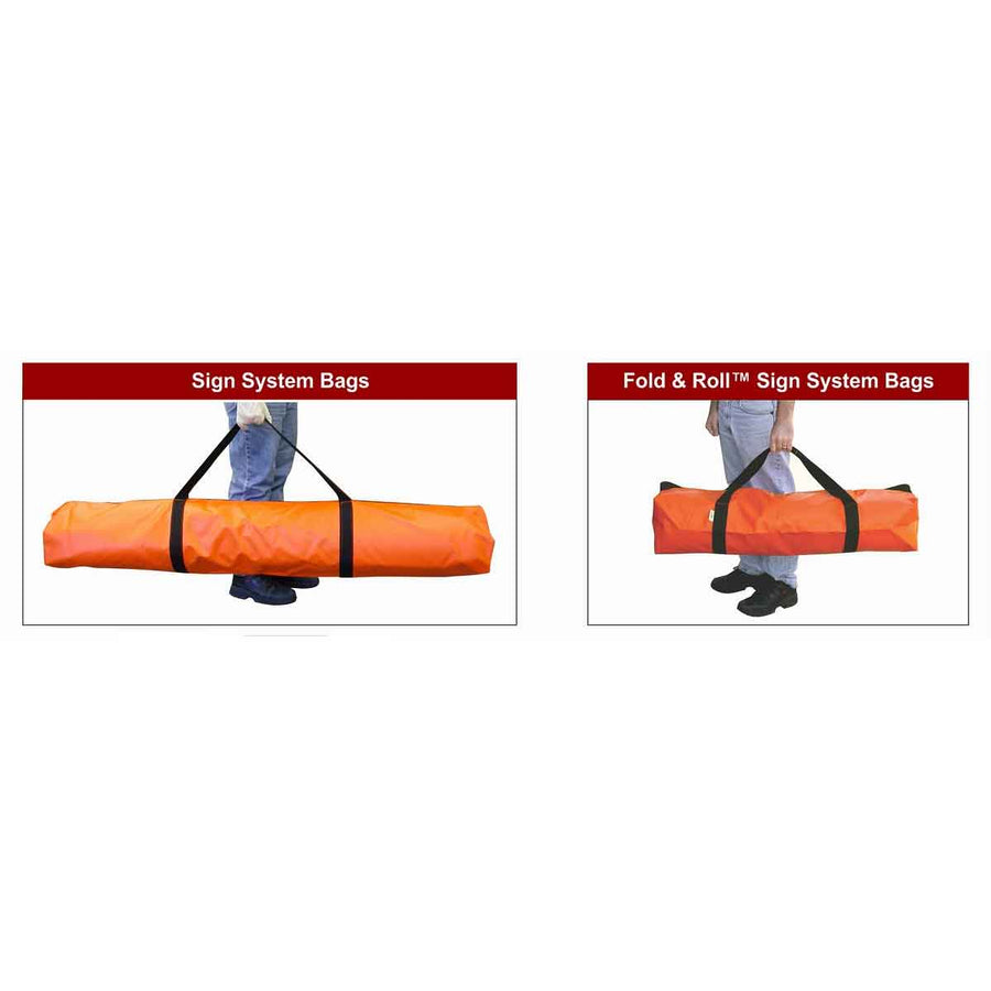 Fold & Roll Sign System Storage Bags Image