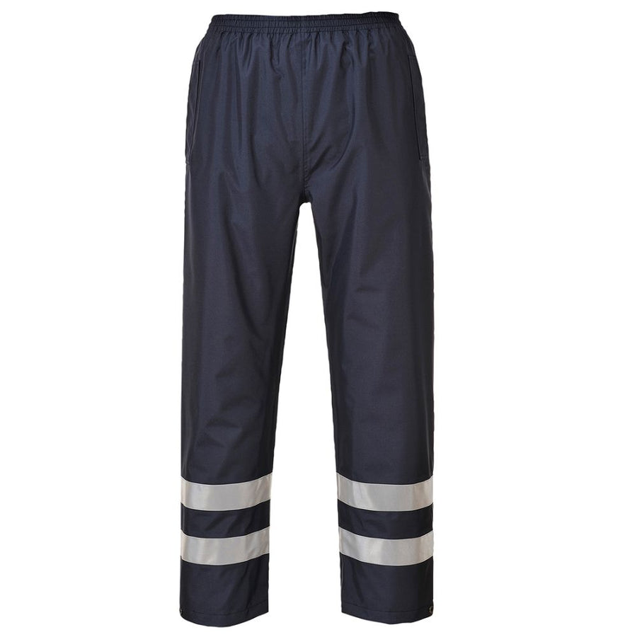 Iona™ Enhanced Rain Pants Navy Front View Image