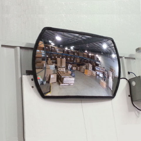 Rountangular Heavy Duty Safety Security Mirrors Image