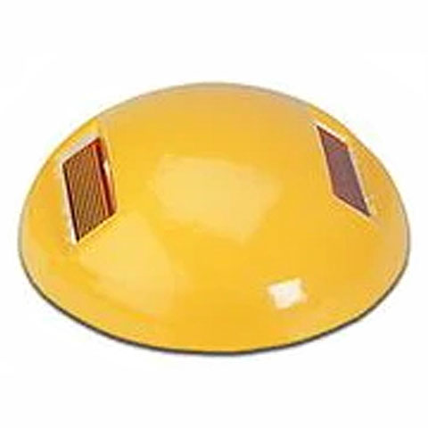 CeramicChannel Marker Yellow With Amber Two Way ReflectorIimage