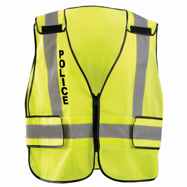 DOR Public Safety "POLICE" Mesh Vest Front Image