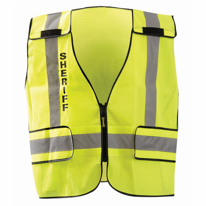 DOR Public Safety "SHERIFF" Mesh Vest Front Image