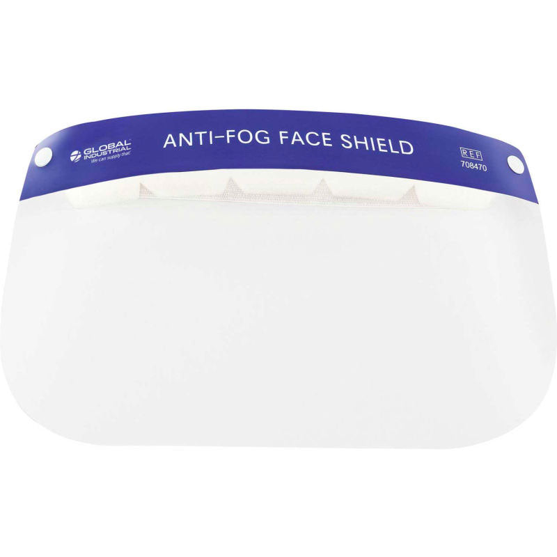 Fulle Face Shield Disposable Anti-Fog Flat View Image