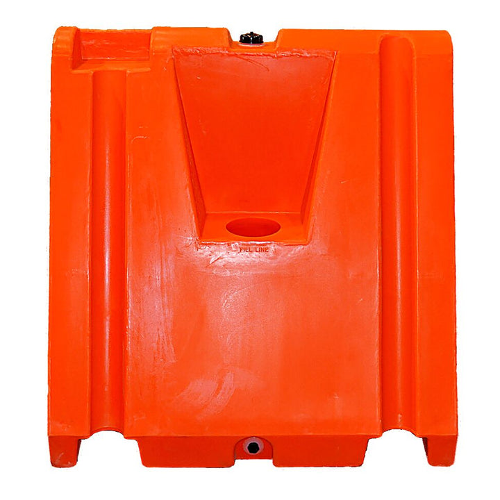 Heavy Duty Safety Barricade Wedge Orange Image