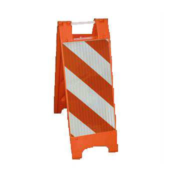 Minicade Orange With HIP Striped Sheeting Image