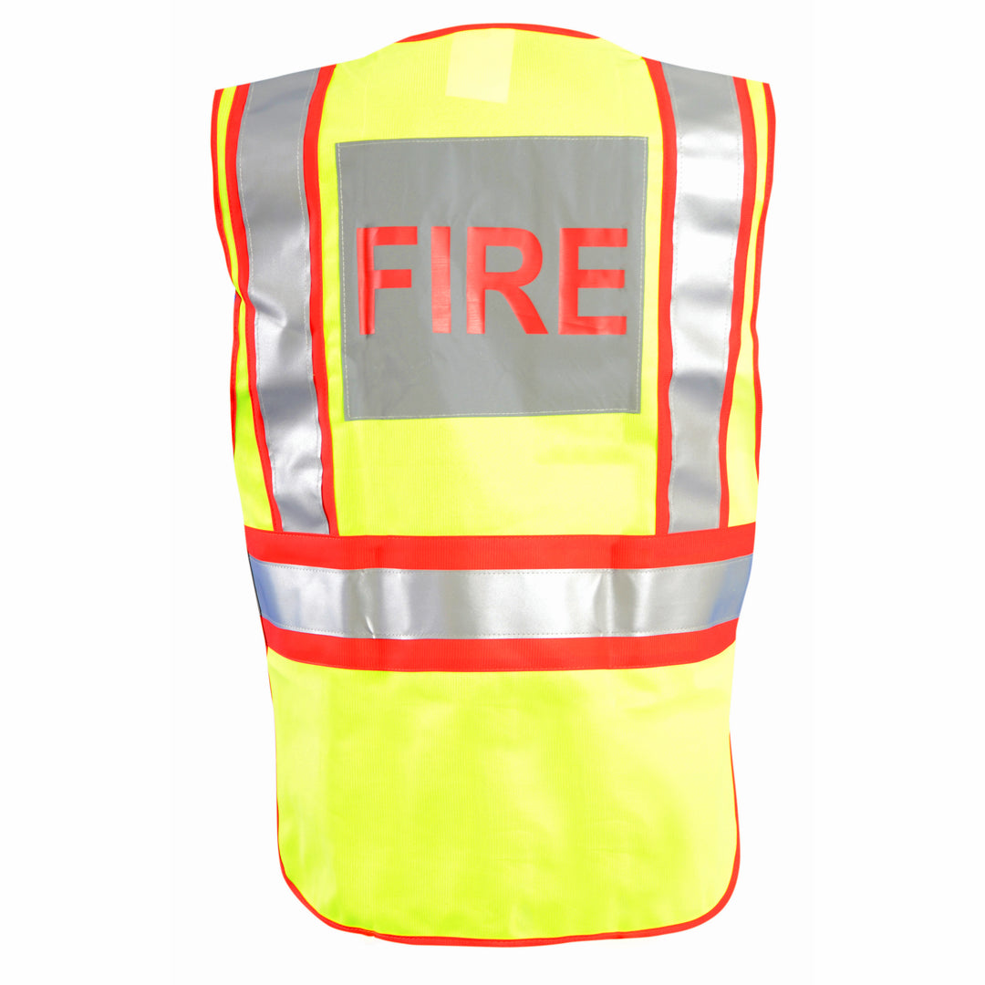 Premium Solid Public Safety Vest "POLICE" Back Image