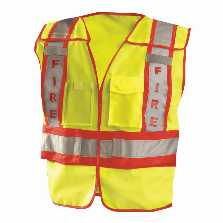 Premium Solid Public Safety Vest "FIRE" Front Image