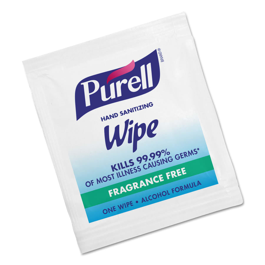 Purell Instant Hand Sanitizer Wipes Individually Wrapped Packet Image