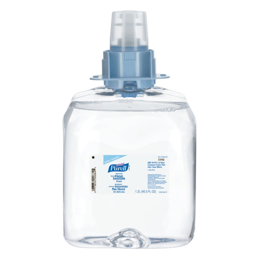 Purell Advanced Instant Hand Sanitizer Foam with Moisturizers FMX-12 Refill 1200 ml Image