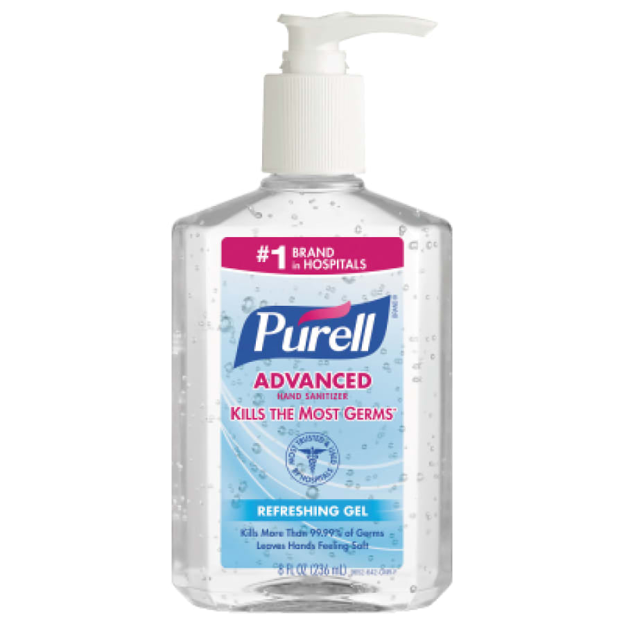 PURELL Advanced Instant Hand Sanitizer Gel Citrus - 8 oz. Pump Bottle Image