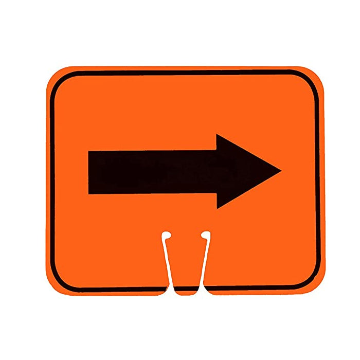 Right Arrow Snap-On Cone Sign Image