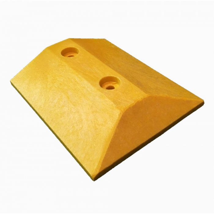 Standard Speed Bump End Cap in Yellow 12 in. (W) Image