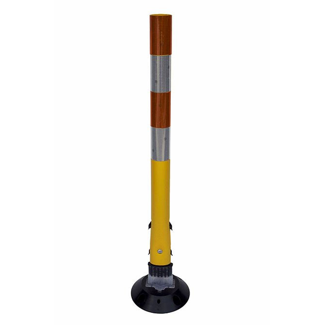 TM 750 Series Tubular Marker Yellow with Collars Image